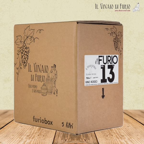 VINO ROSSO “IL FURIO 13” VOL 13%