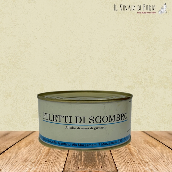 Filetti di Sgombro in latta Adelfio