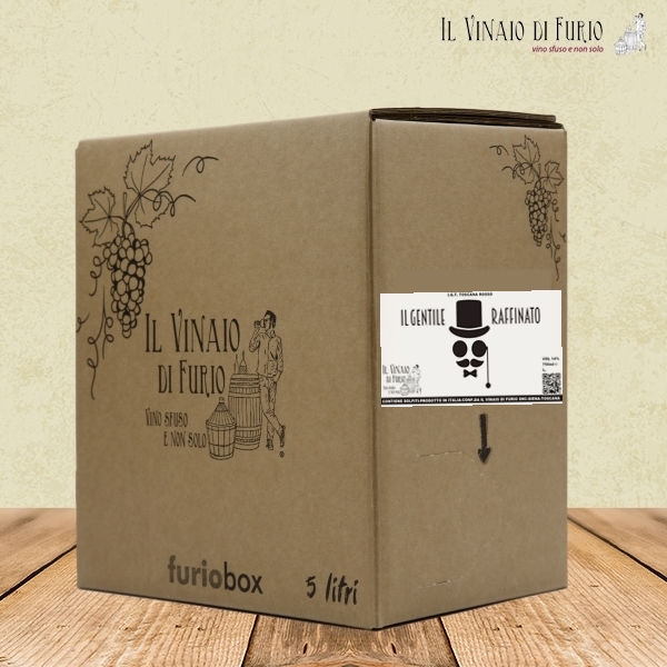I.G.T. TOSCANA ROSSO “IL GENTILE RAFFINATO” VOL 14%